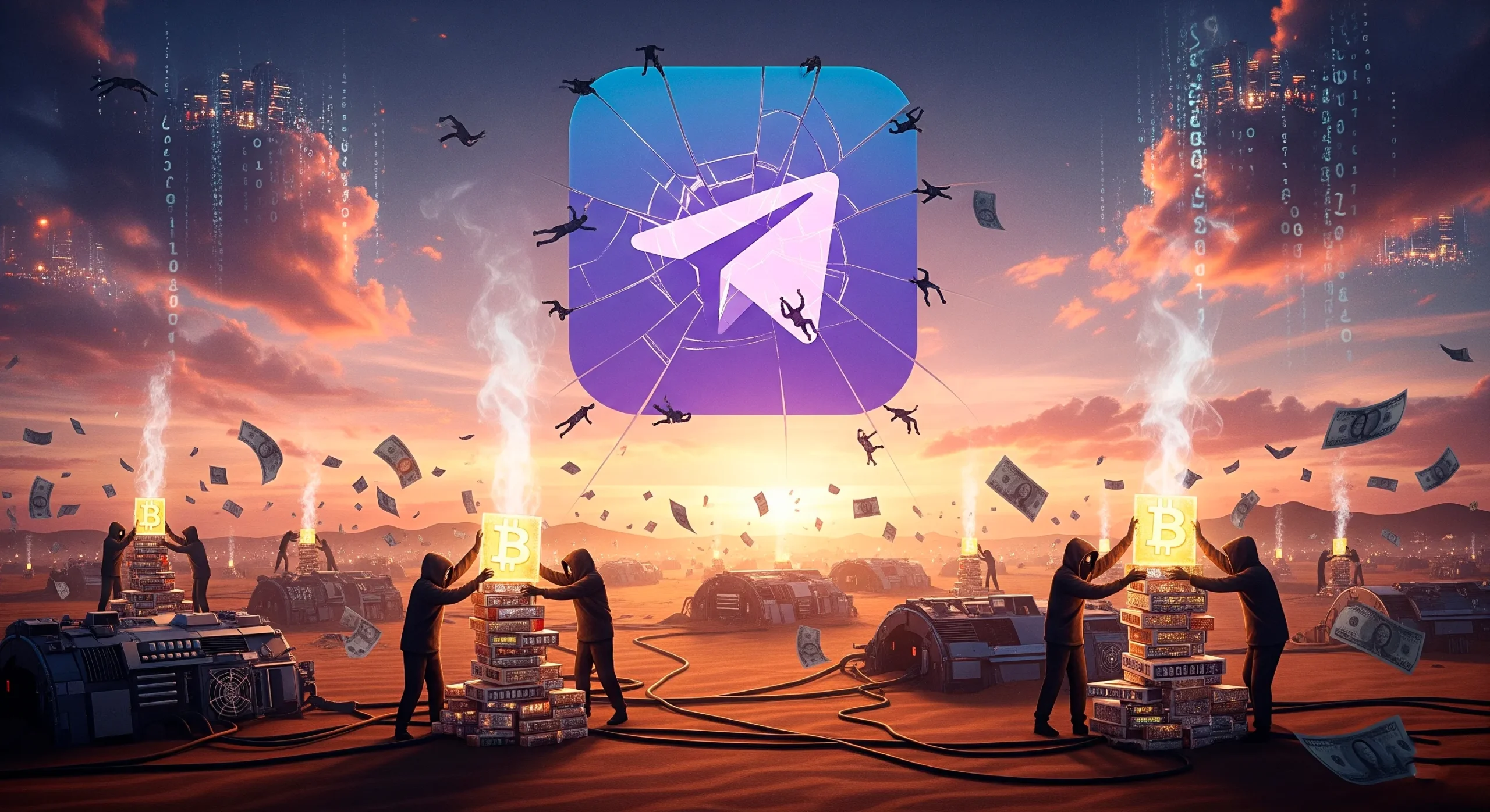 Featured image for “El Espejismo de la Limpieza: Telegram y el Circo Sin Fin del Cibercrimen”