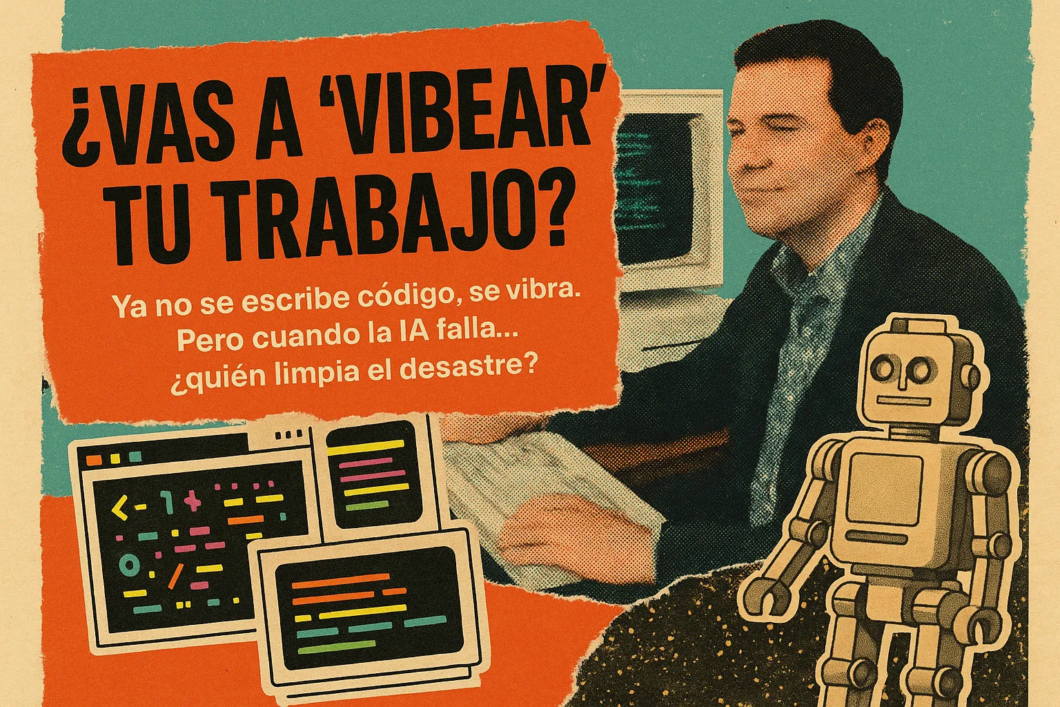Featured image for “¿Vas a “vibear” tu trabajo? El apocalipsis del código ya no es ciencia ficción”