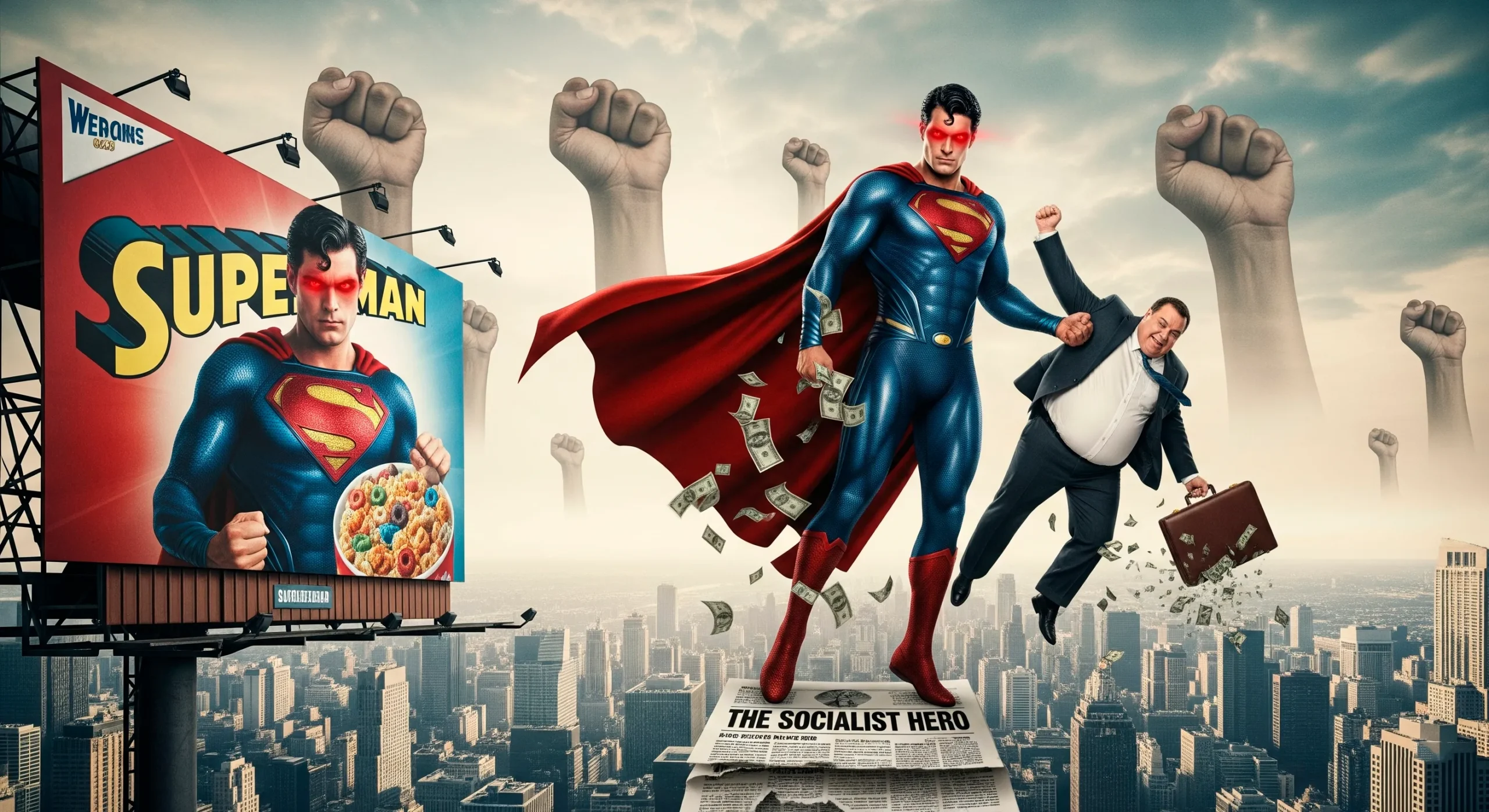 Featured image for “¿El “boy scout” que quería aplastar millonarios? La faceta incómoda de Superman que Hollywood prefiere olvidar”