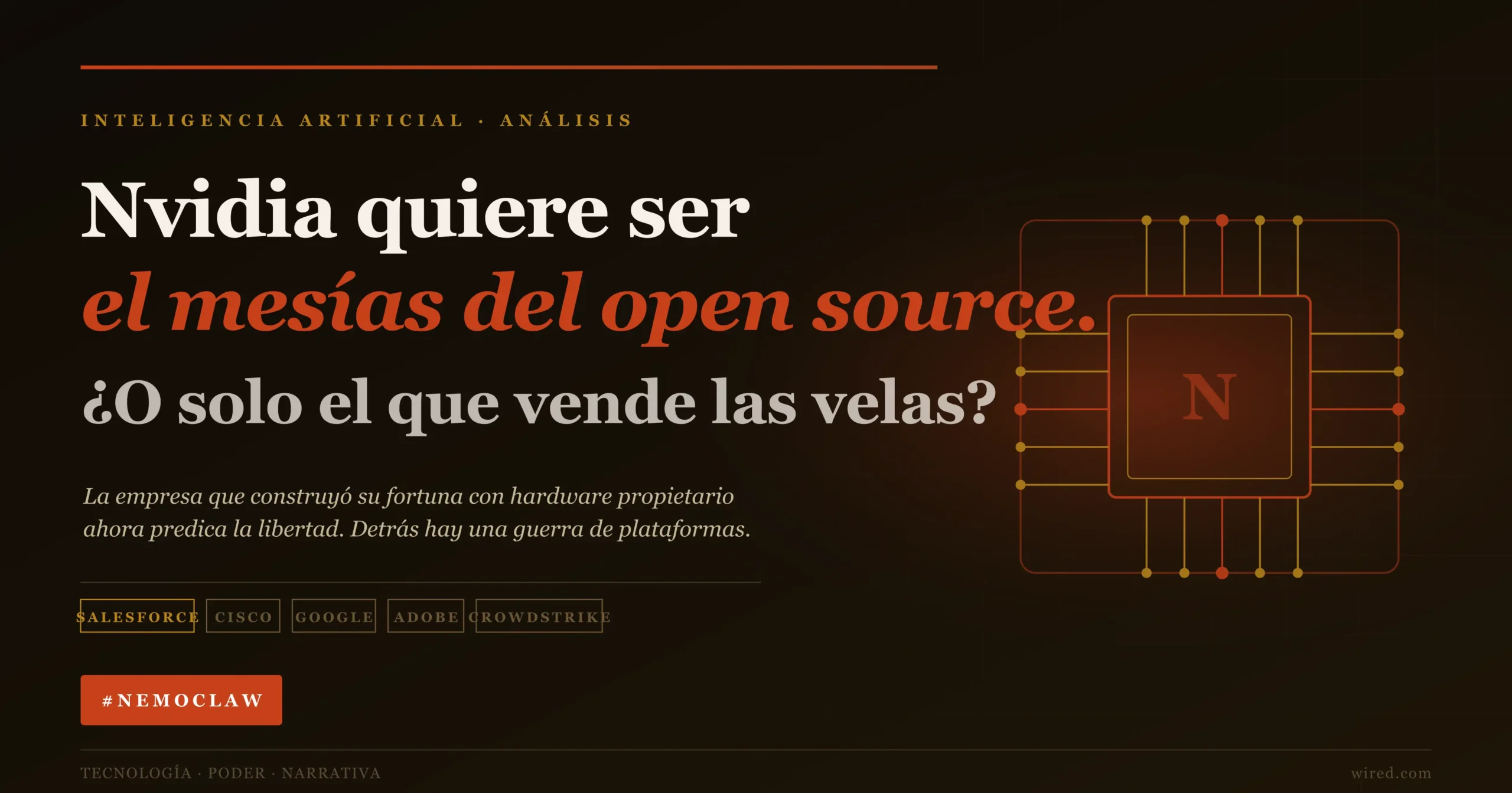 Featured image for “Nvidia quiere ser el mesías del código abierto. ¿O simplemente el que vende las velas?”