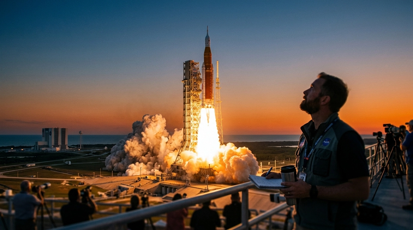 Featured image for “Medio siglo de siesta: Por qué ver a cuatro humanos salir de la Tierra nos debería dar tanta vergüenza como esperanza”