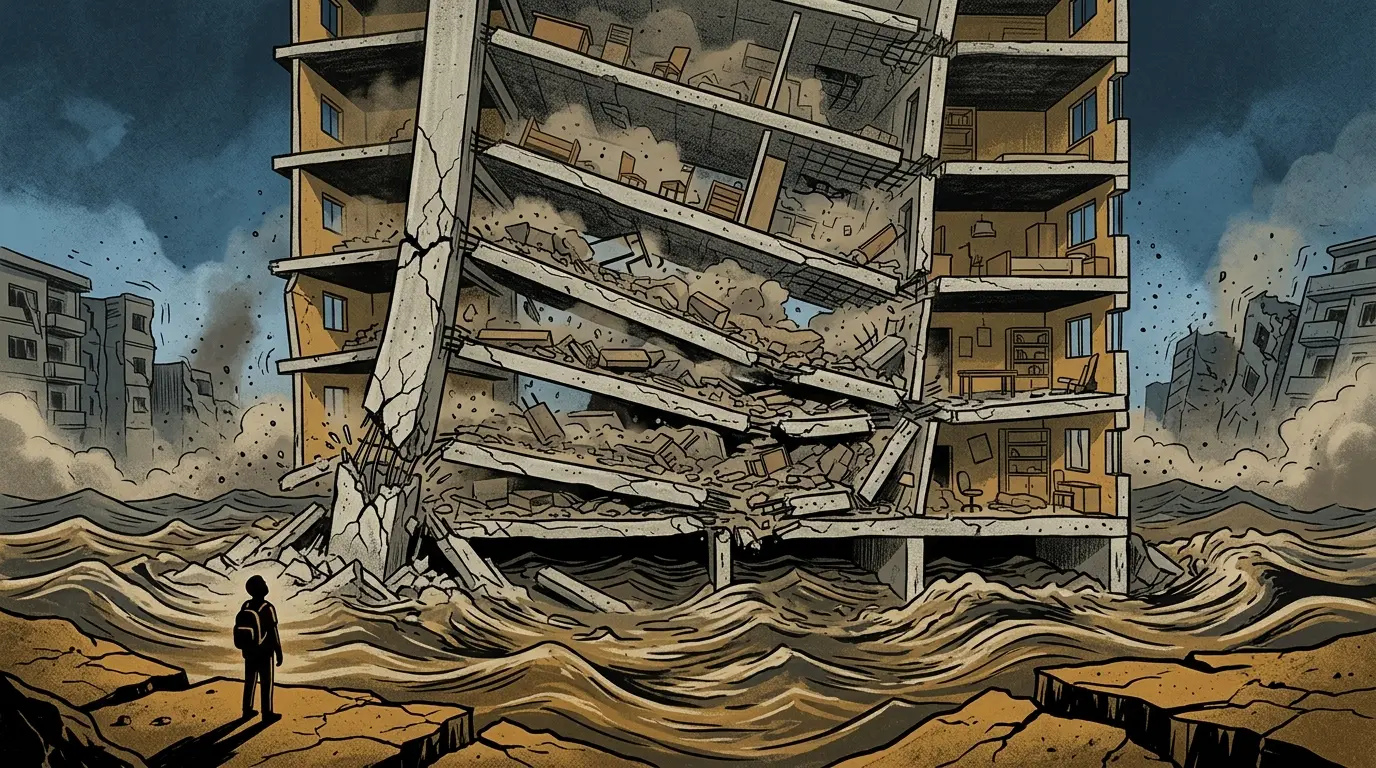 Featured image for “Venezuela no murió por el terremoto. Murió por lo que construimos antes de él.”