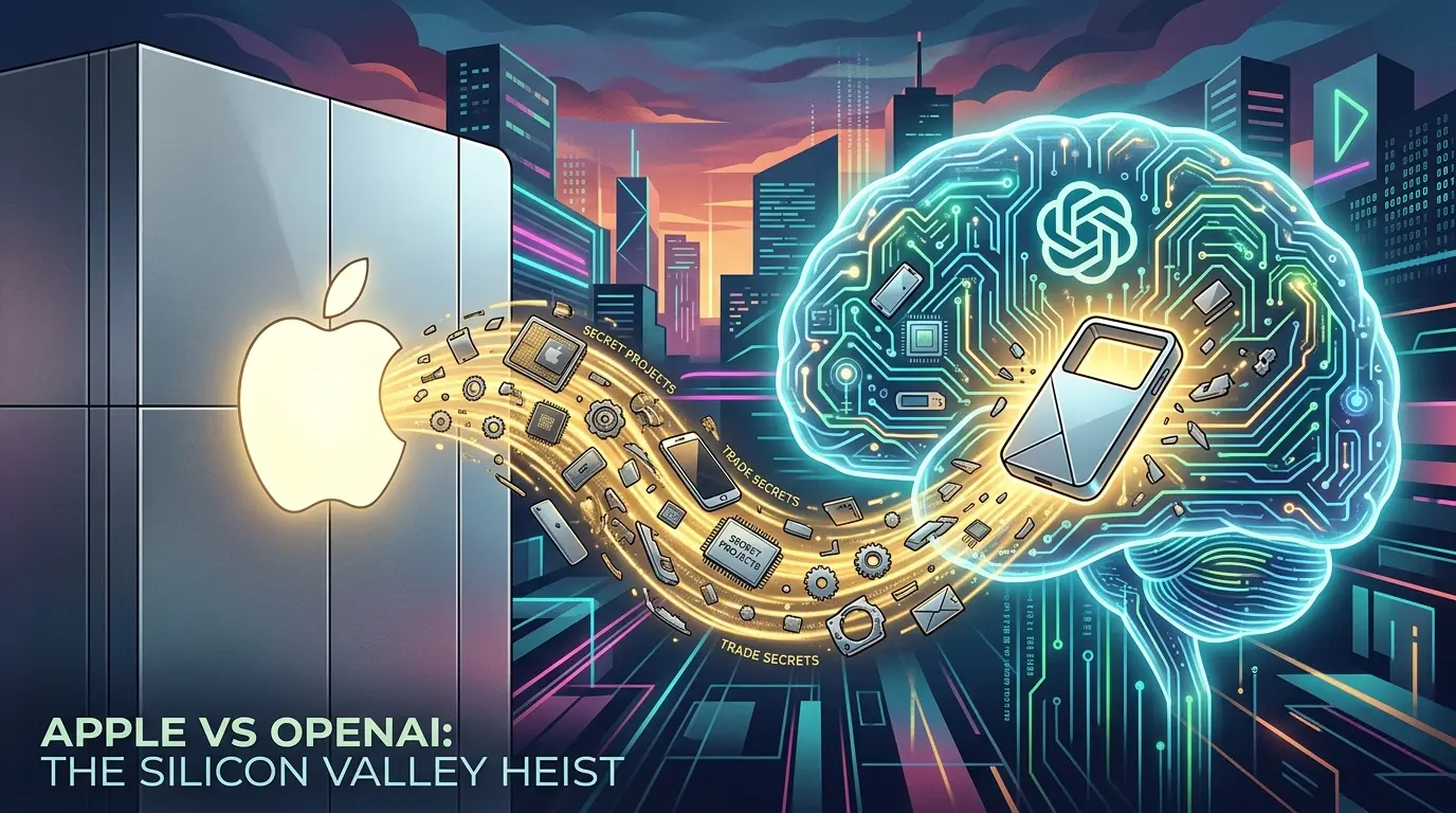 Featured image for “El caballo de Troya llevaba ChatGPT: Por qué el «revolucionario» hardware de OpenAI huele sospechosamente a manzana mordida”